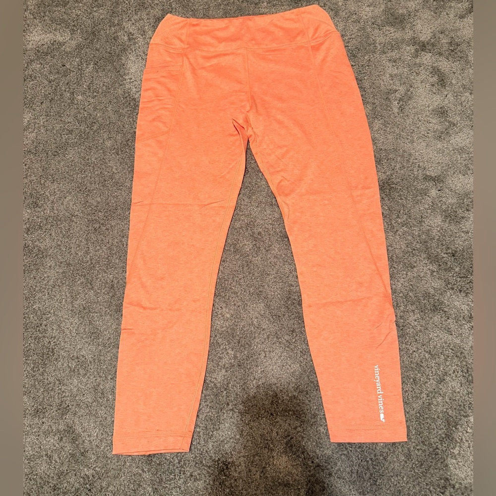 Vineyard Vines Coral Leggings